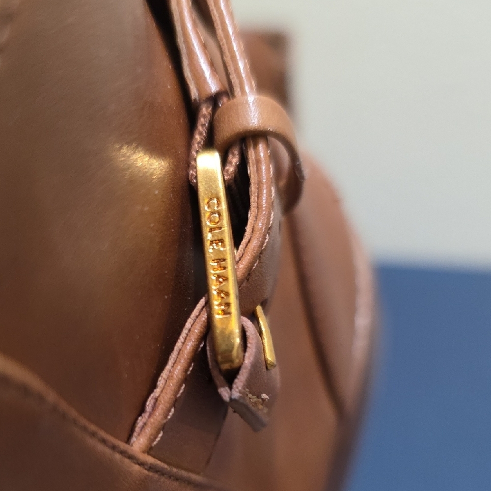 Cole Haan Tan Leather Ankle Boots - Picture 5 of 9